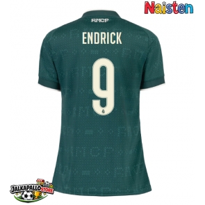 Real Madrid Endrick #9 Vieraspaita Naisten 2026-27 Lyhythihainen
